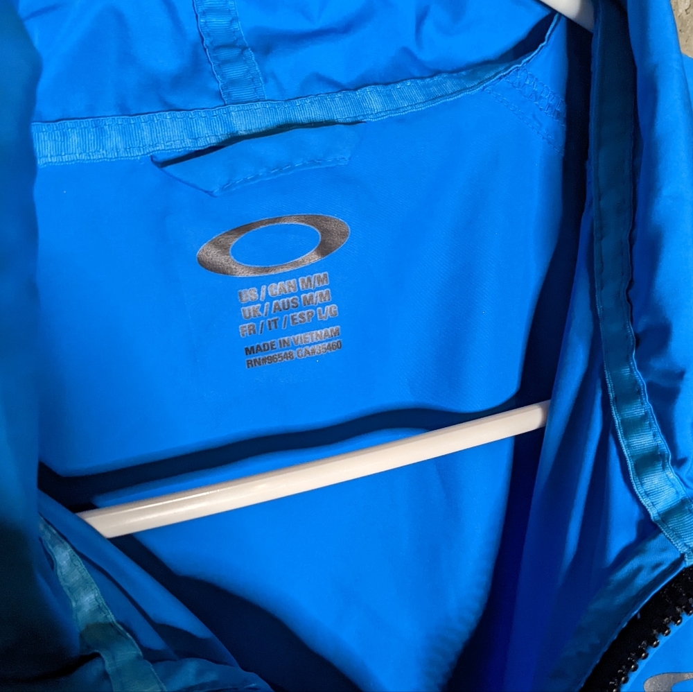 Oakley Lightweight Windbreaker Jacket Women's Siz… - image 2